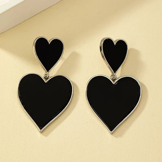 Dangle Earrings Hearts