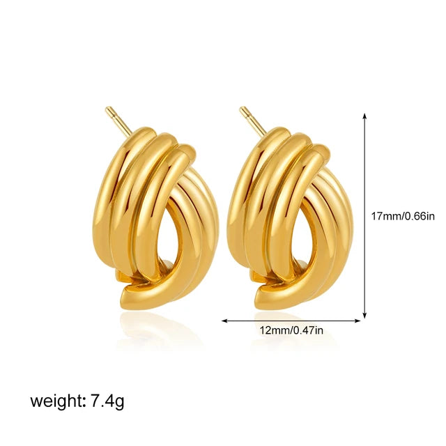 Geometric Irregular Drop Earrings