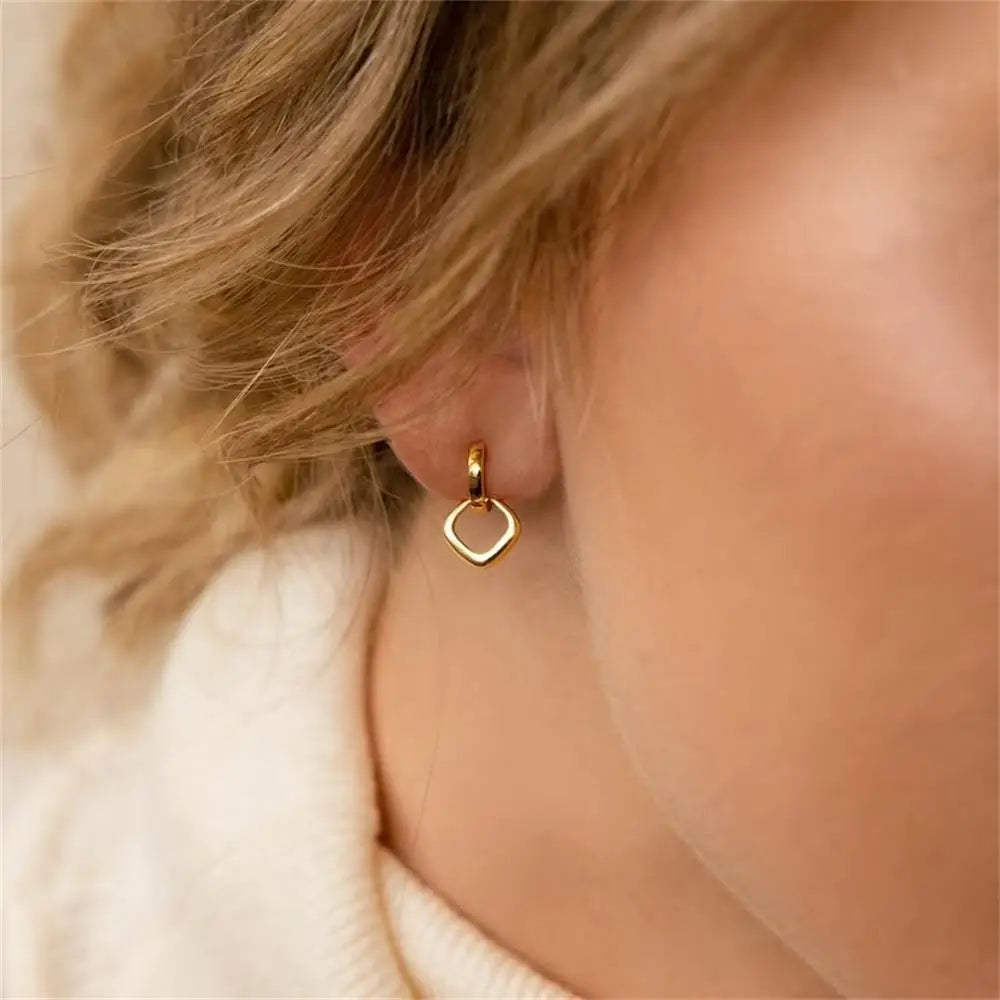 Geometric Irregular Drop Earrings