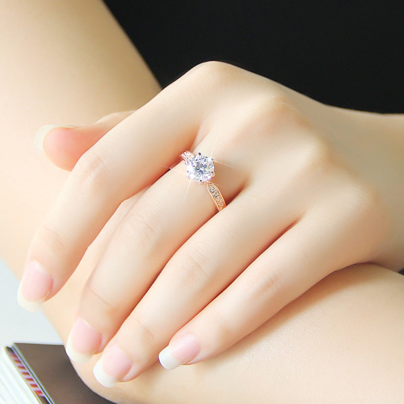 Elegant wedding ring