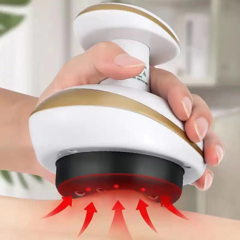 Electric cupping and scraping instrument