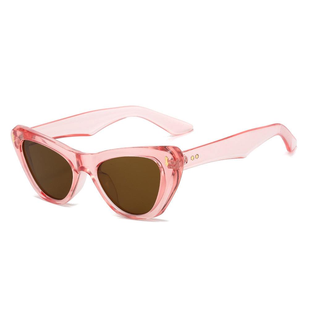 Cat eye sunglasses simple and fashionable